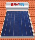 ηλιακος θερμοσιφωνας Solarnet 120 λιτρα κεραμοσκεπης